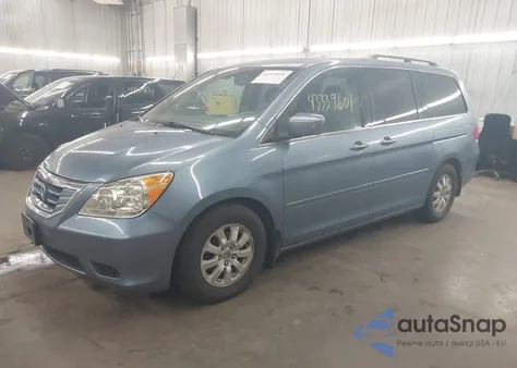 2008 Honda Odyssey Ex-L из США, поврежденный, VIN 5FNRL38608B031349
